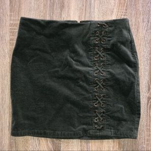 Forever 21 Olive Green Skirt